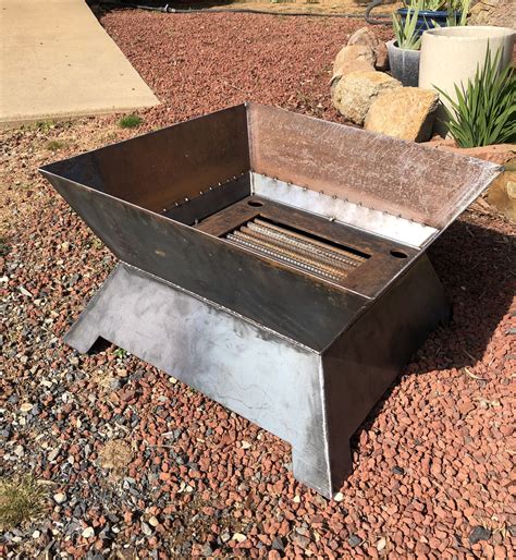 recommended ga metal for fire boxes|best metal fire pits.